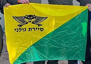 [Golani Patrol flag]